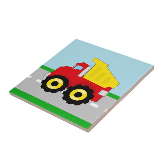 子供の建築Dumptruck タイル (側面)