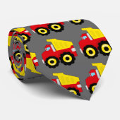 子供の建築Dumptruck ネクタイ (ロール)