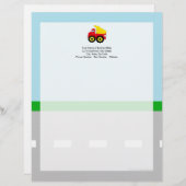 子供の建築Dumptruck レターヘッド (正面/裏面)