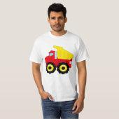 子供の建築Dumptruck Tシャツ (正面フル)