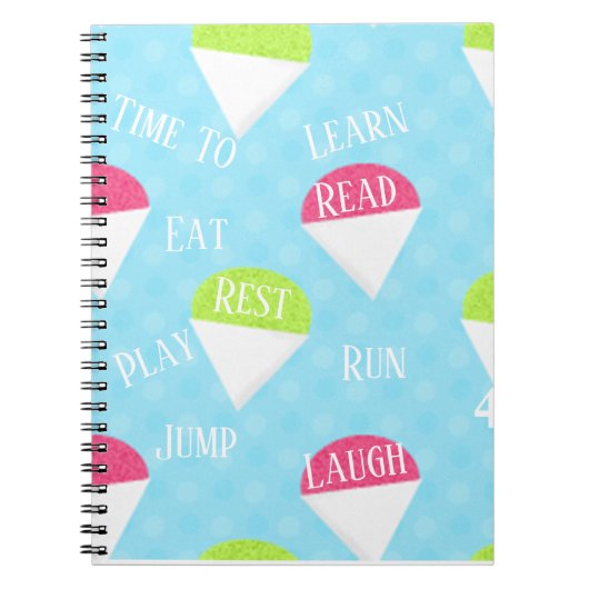 子供の式のコレクション –  ノートブック (正面)