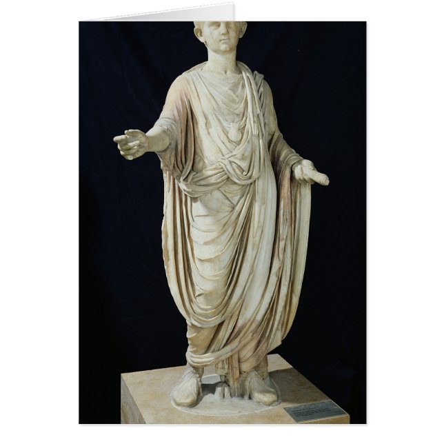 子供の彫像 (正面)