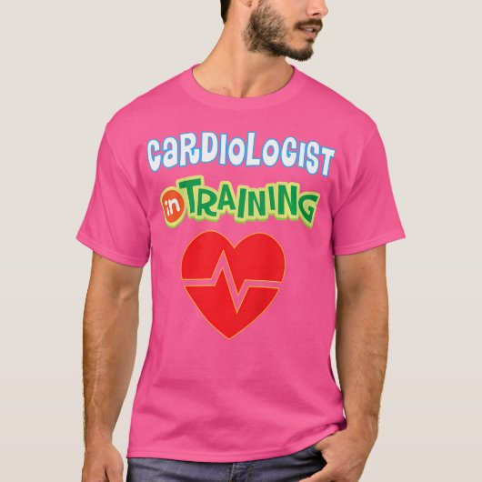 子供の心臓専門医のトレーニング子供ハートDocto Tシャツ (正面)