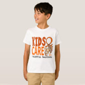 子供の心配1の白血病 Tシャツ (正面フル)