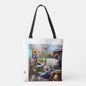 子供の心 – アーティスト – ショーファンデーショントートB トートバッグ (裏面)