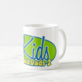 子供の必要性のパパ2のマグ コーヒーマグカップ (正面右)