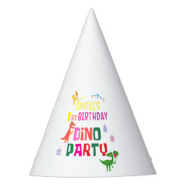 子供の恐竜の誕生日パーティー パーティーハット