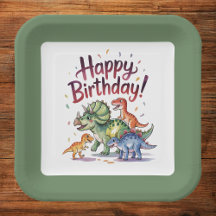子供の恐竜の誕生日