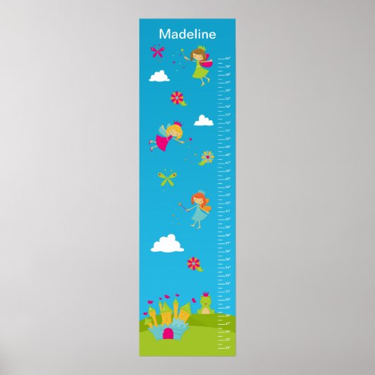 子供の成長のグラフ – 妖精 ポスター (正面)
