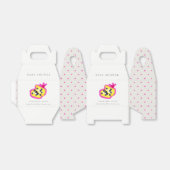 子供の手モダン引きパッションフルーツ赤ちゃんシャワー フェイバーボックス (折り畳みなし)