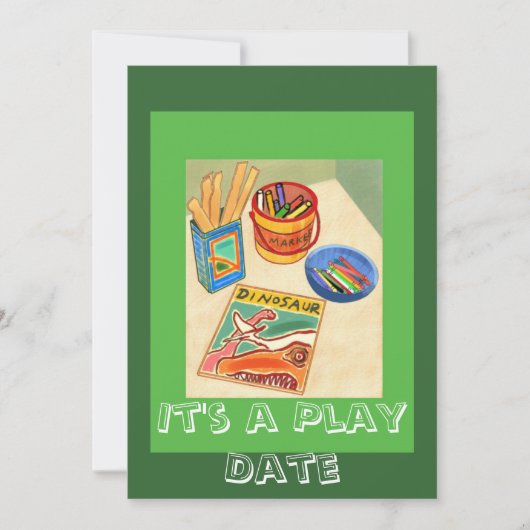 子供の招待状 招待状 (正面)