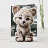 子供の挨拶と着色はすぐにカードを取得する 箔グリーティングカード (正面)