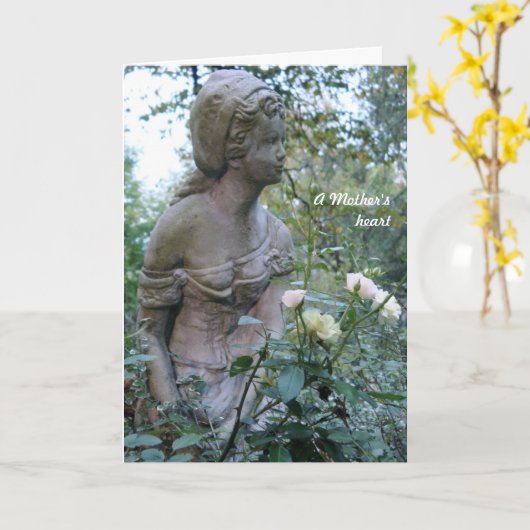 子供の損失 カード (黄色い花)