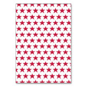 子供の教室のバレンタインカードを揺すります テーブルナンバー (裏面)