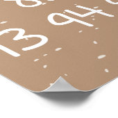 子供の数チャート ポスター (角)