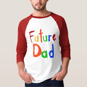 子供の文字の未来のパパのTシャツおよびギフト Tシャツ