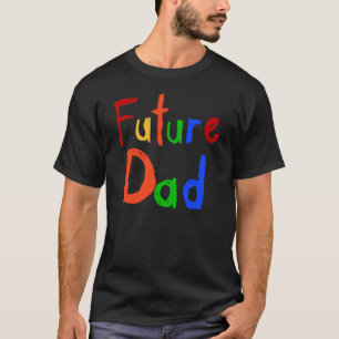 子供の文字の未来のパパのTシャツおよびギフト Tシャツ