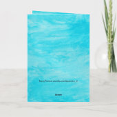 子供の日アナグラムカード サンキューカード (裏面)