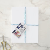 子供の映画鑑賞会の誕生日パーティーお礼メッセージ ギフトタグ (より糸付き)