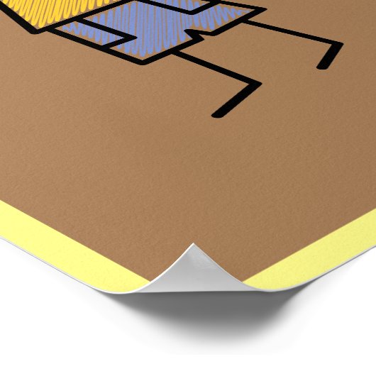 子供の時遊間 ポスター (角)