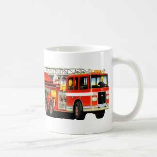 子供の普通消防車 コーヒーマグカップ