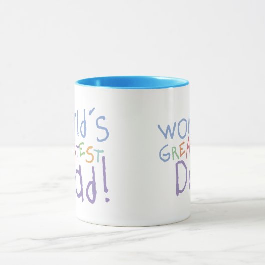 子供の最も素晴らしいパパの信号器のマグ マグカップ (中央)