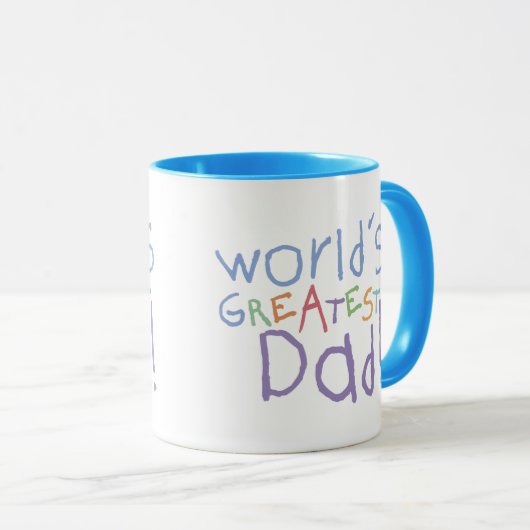 子供の最も素晴らしいパパの信号器のマグ マグカップ (正面右)