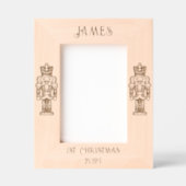 子供の最初のクリスマス レーザー彫刻フレーム (正面)