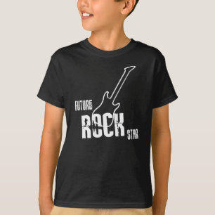 子供の未来のロックスターのTシャツ-素晴らしい名前入り Tシャツ