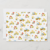 子供の格言の誕生日のパーティの招待状 招待状 (裏面)