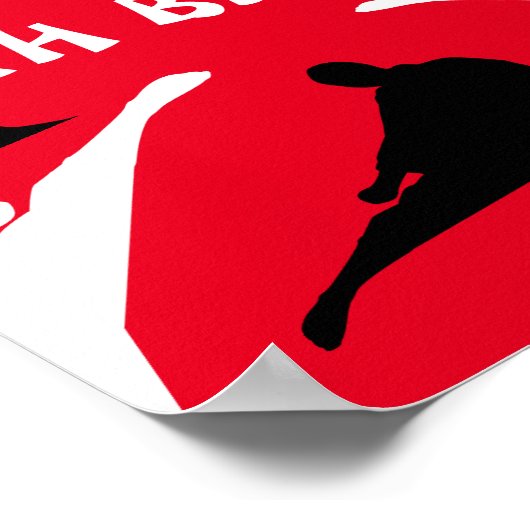 子供の武術芸術の誕生日パーティー歓迎ポスター ポスター (角)