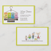 子供の洋品店の名刺 名刺 (正面/裏面)