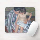子供の浴室1893年(キャンバスの油) マウスパッド (マウス)