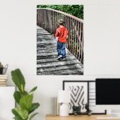 子供の無実と冒険の写真のポスター ポスター (ホームオフィス)