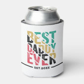 子供の父親への贈り物モダンタイポグラフィ 缶クーラー (缶正面)