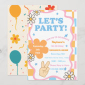 子供の特別なパーティーにユニークな招待状を - 記憶に残るものにしよう！ 招待状 (正面/裏面)