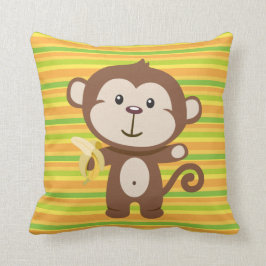 子供の猿の等級綿の装飾用クッション クッション
