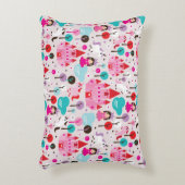 子供の王女の城およびユニコーン アクセントクッション (正面(垂直))