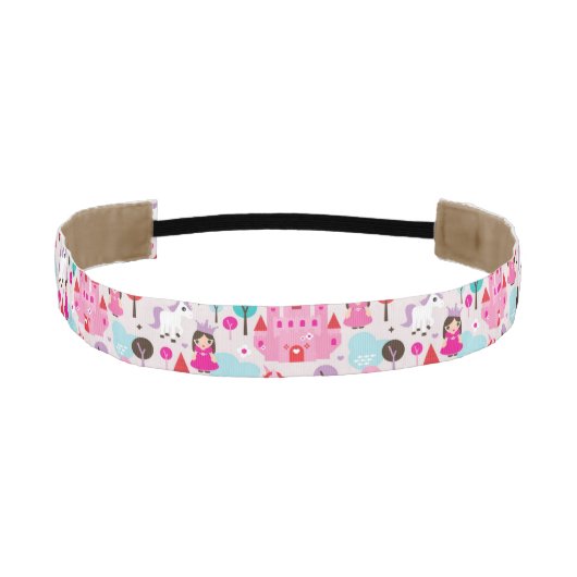 子供の王女の城およびユニコーン アスレチックヘッドバンド (正面)