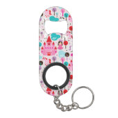 子供の王女の城およびユニコーン キーホルダー栓抜き (裏面)