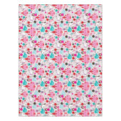 子供の王女の城およびユニコーン テーブルクロス (正面)