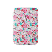 子供の王女の城およびユニコーン バスマット (正面縦)