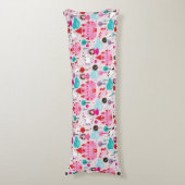 子供の王女の城およびユニコーン ボディピロー (正面縦)