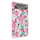 子供の王女の城およびユニコーン ミニクリップボード (アングル)