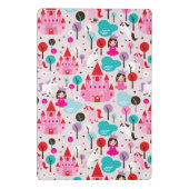 子供の王女の城およびユニコーン ミニクリップボード (裏面)