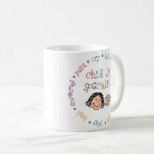 子供の生命専門家のマグ コーヒーマグカップ (正面右)