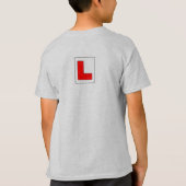 子供の生涯学習者用Tシャツ Tシャツ (裏面)