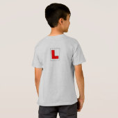 子供の生涯学習者用Tシャツ Tシャツ (裏面フル)