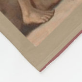 子供の男の子の女の子を持つイエス・キリスト フリースブランケット (角)