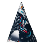 子供の男の子の車クールモンスタートラック1誕生日 パーティーハット (右)